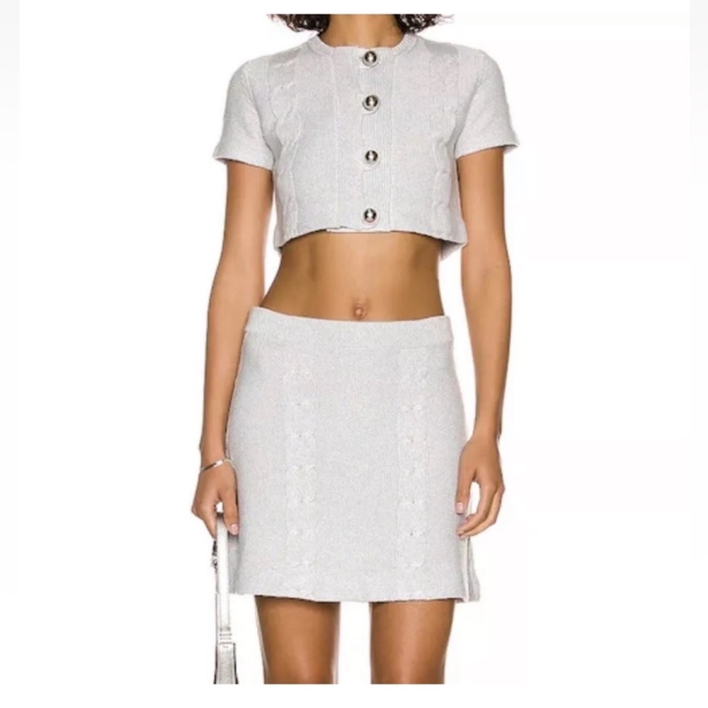 Joostricot Twist Knit Skirt
